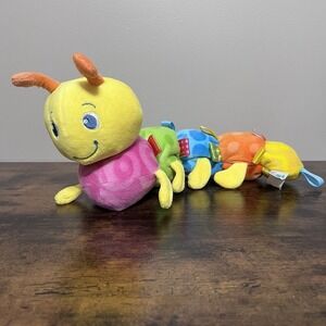 Mary Meyer Baby Taggies Caterpillar 16" Plush Toy Yellow Head